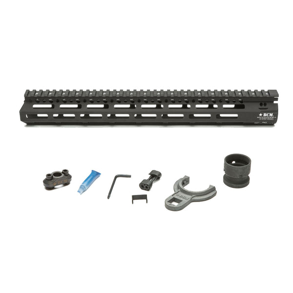 BCMGUNFIGHTER MCMR ALUMRAIL 556 15IN BLK