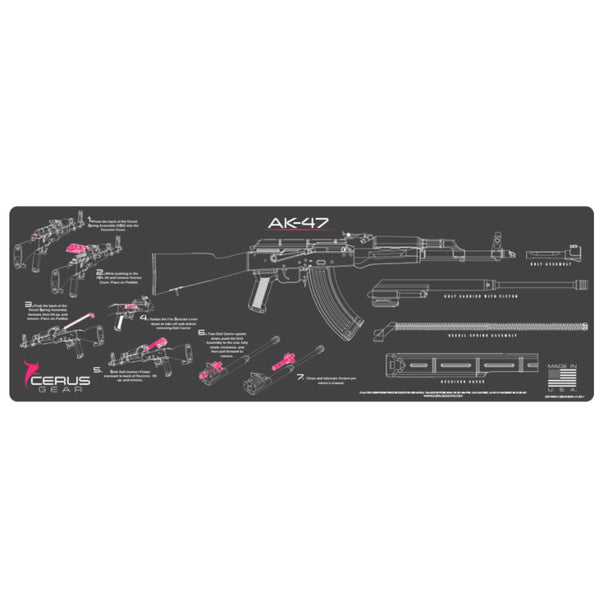 AK-47 INSTRUCTIONAL GRAY/PINK