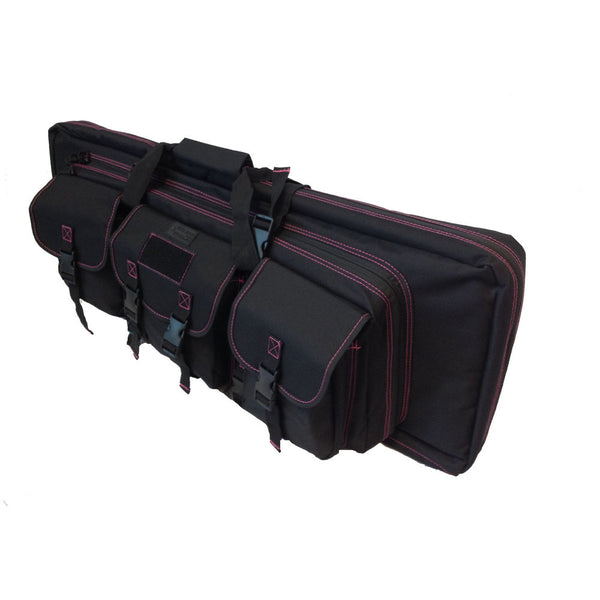 36IN DOUBLE RIFLE CASE - DIVA BLACK/PINK