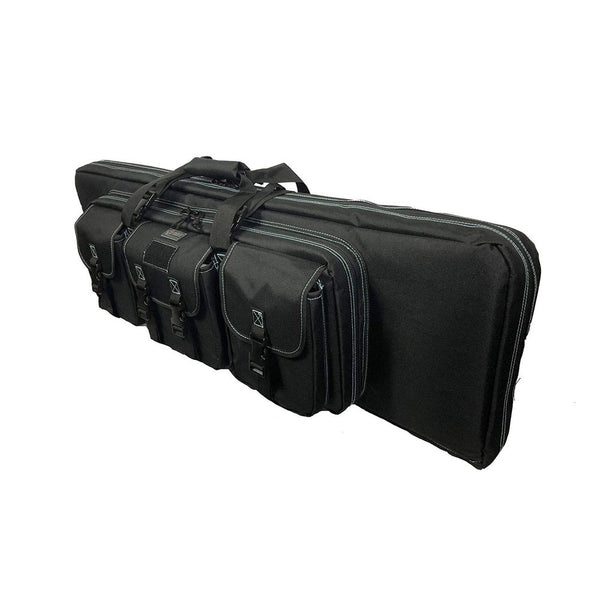 36IN DOUBLE RIFLE CASE - ICE BLACK/TEAL