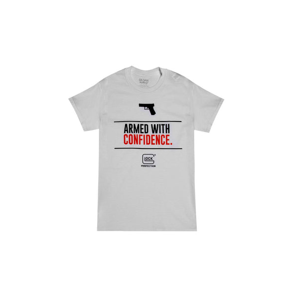 ARMED WITH CONFIDENCE T-SHIRT WHITE S