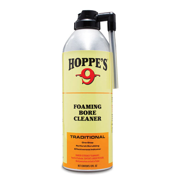 HOPPES FOAMING BORE CLEANER 12OZ