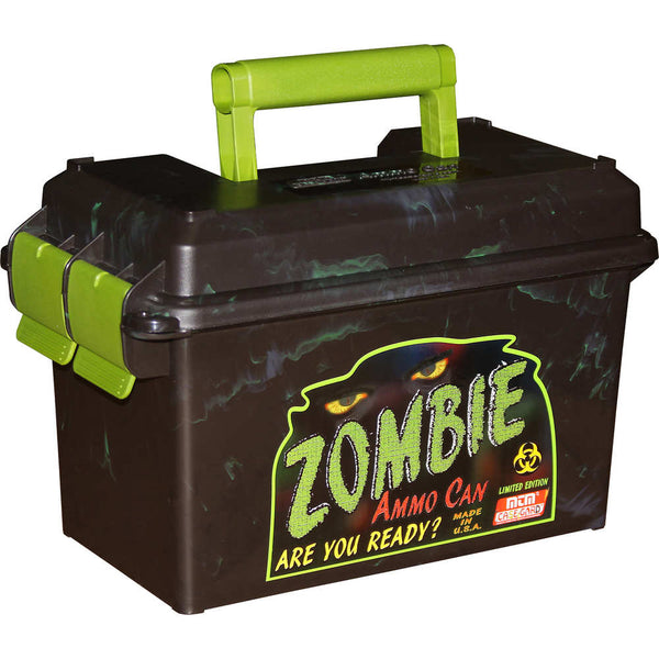 AMMO CAN 50 CALIBER BLACK/ZOMBIE GRN