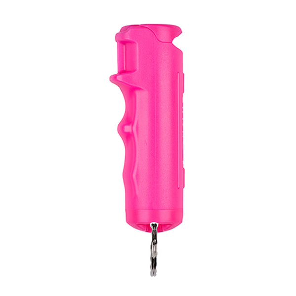 PINK FLIP TOP PEPPER SPRAY SMALL CLAM