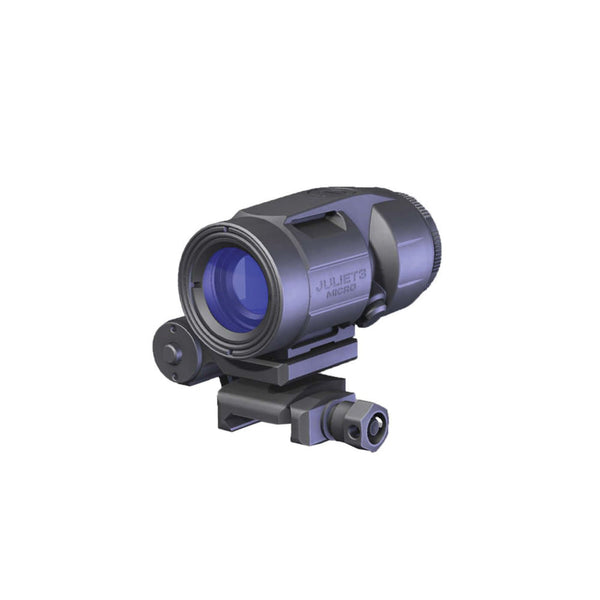MAGNIFIER 3X22MM MT WITH SPACERS BLK