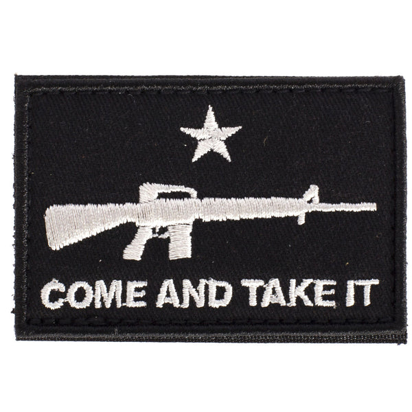 COME AND TAKE IT FLAG AR PATCH