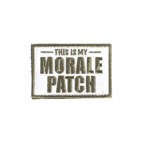 THIS IS MY MORALE PATCH