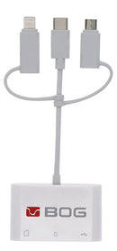 BOG CAMERA CARD READER W/USB/