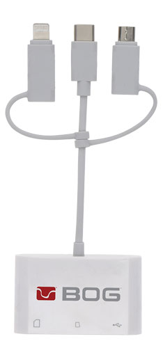 BOG CAMERA CARD READER W/USB/