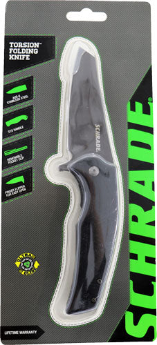 SCHRADE KNIFE G10 SHEEPSFOOT