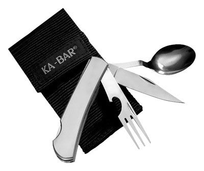 KA-BAR HOBO FORK/KNIFE/SPOON