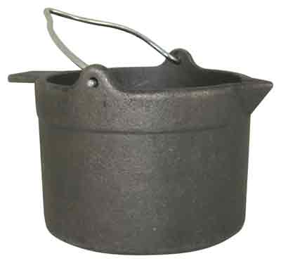 LYMAN LEAD POT CAST IRON HOLDS