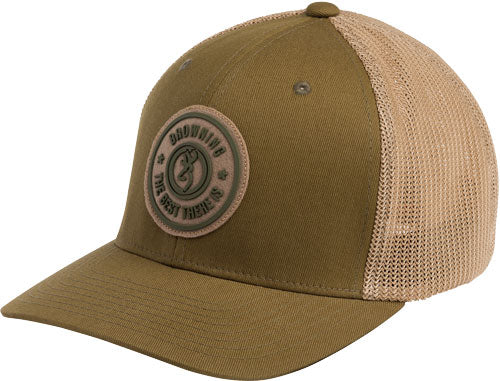 BROWNING CAP DUSTED LOGO LODEN