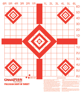 CHAMPION TARGET PAPER REDFIELD