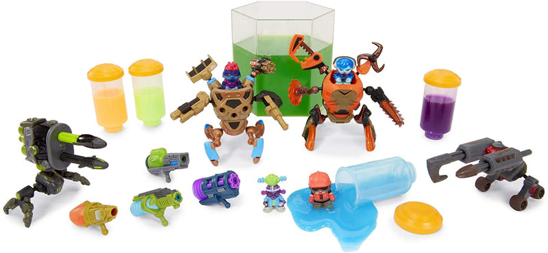 Ready2Robot - Big Slime Battle with 10+ Hidden Chambers & 40+ Battle Weapons