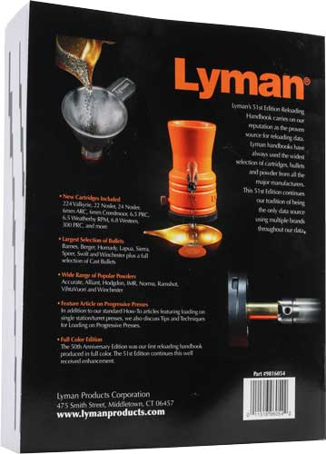 LYMAN 51ST RELOADING HANDBOOK