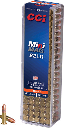CCI MINI-MAG 22LR 1235FPS 40GR