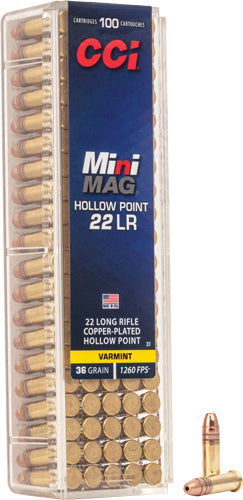 CCI MINI-MAG 22LR 1260FPS 36GR