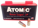 ATOMIC AMMO 9MM LUGER +P
