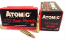 ATOMIC AMMO 223 REM 77GR MATCH