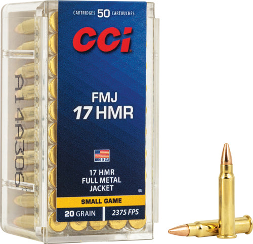 CCI AMMO .17HMR 2375FPS 20GR