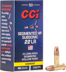 CCI QUICK SHOK 22LR 50RD 40GR