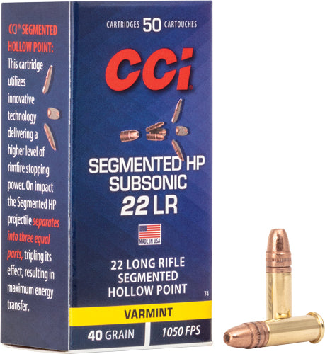 CCI QUICK SHOK 22LR 50RD 40GR