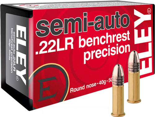 ELEY PRECISION .22LR 40GR SEMI