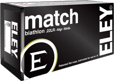 ELEY AMMO MATCH BIATHLON .22LR