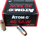 ATOMIC AMMO .40SW 155GR
