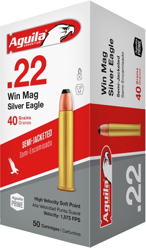 AGUILA 22WMR 1875FPS 40GR JSP