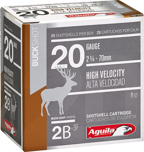 AGUILA SHOTSHELL 20GA 2BUCK