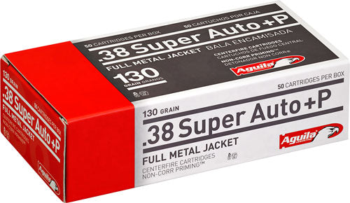 AGUILA AMMO .38 SUPER AUTO +P
