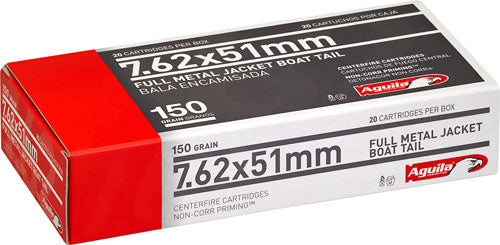 AGUILA AMMO 7.62X51 150GR