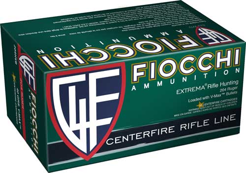 FIOCCHI AMMO .204 RUGER 32GR