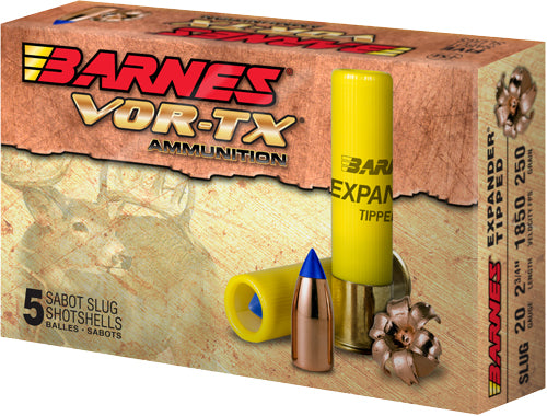 BARNES SLUG 20GA. 2.75" 250GR