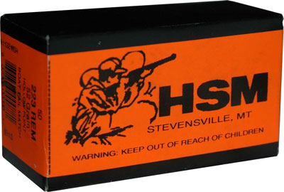 HSM AMMO .223 52GR HPBT