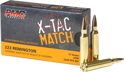 PMC AMMO .223 REMINGTON 77GR.