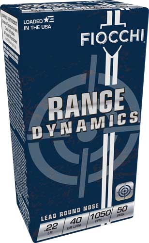 FIOCCHI AMMO 22LR 40GR LEAD