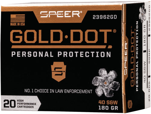 SPEER AMMO GOLD DOT .40SW