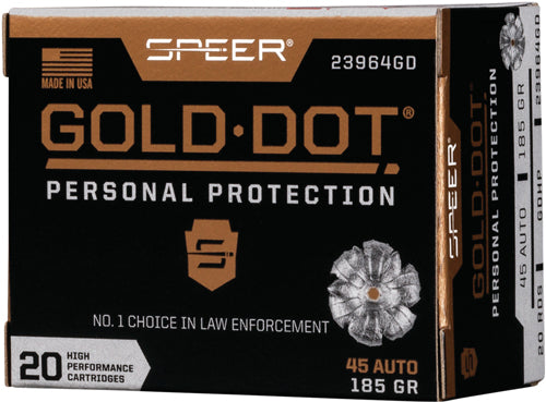 SPEER AMMO GOLD DOT .45ACP