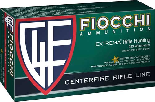FIOCCHI AMMO .243WIN 95GR