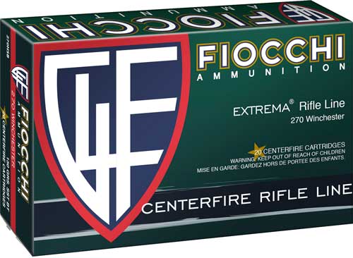 FIOCCHI AMMO 270 WIN 150GR