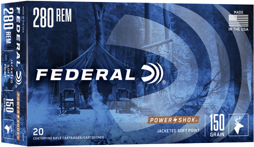 FEDERAL POWER-SHOK .280 REM