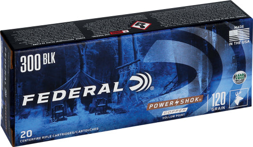 FEDERAL .300AAC BLACKOUT 120GR