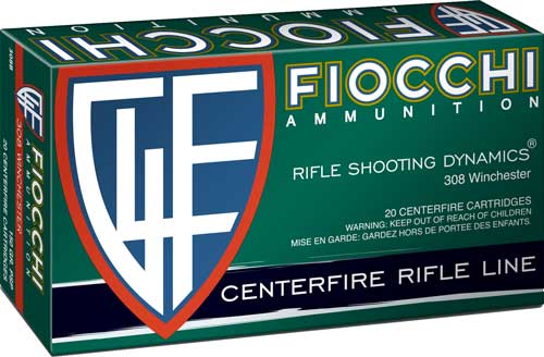 FIOCCHI AMMO .308 WIN 150GR