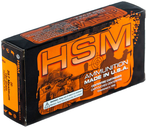 HSM AMMO .357 MAXIMUM