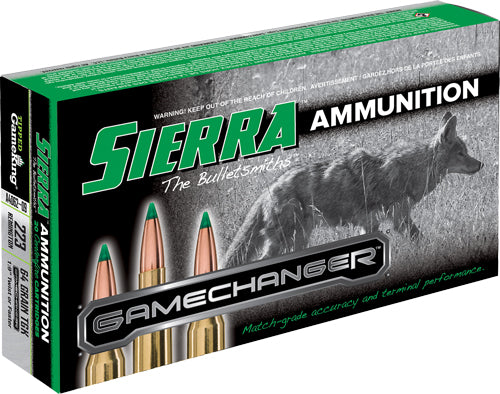 SIERRA AMMO 223 REM 64GR TGK