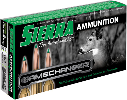 SIERRA AMMO .243 WIN 90GR. TGK