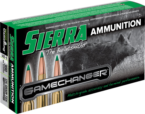 SIERRA AMMO 300 AAC 125GR TGK